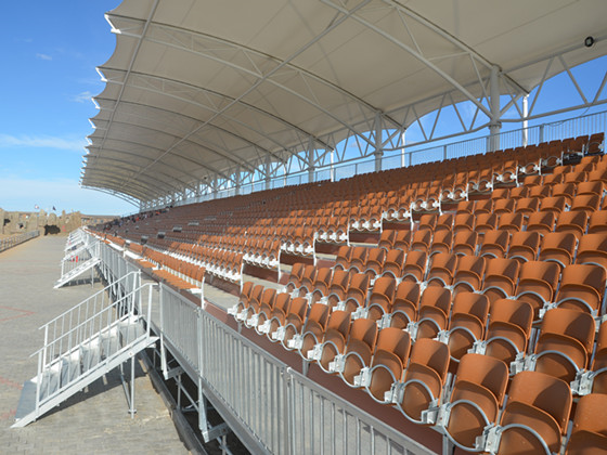 可拆卸拼裝看臺(tái)-注塑翻板 可拆卸拼裝看臺(tái)-注塑翻板