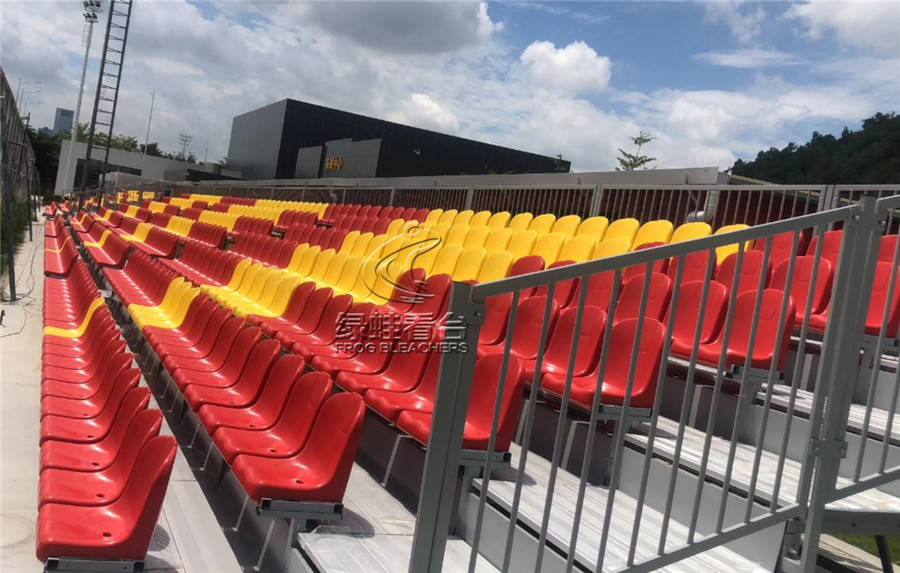 室外固定金屬看臺-中靠背座椅 室外固定金屬看臺-中靠背座椅