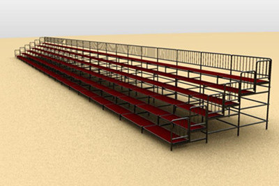 綠蛙菊花扣式可拆卸拼裝看臺