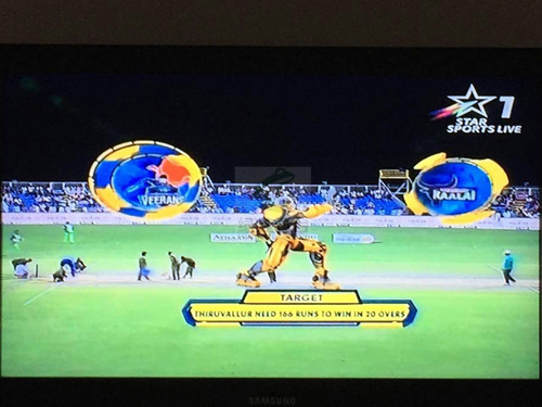 綠蛙看臺亮相國際賽場-印度板球超級聯(lián)賽