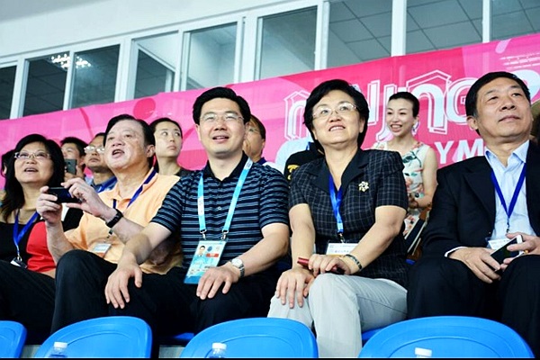 綠蛙看臺正式亮相南京青奧會馬術比賽