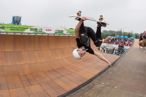 綠蛙拼裝看臺助力2017年世界輪滑錦標賽