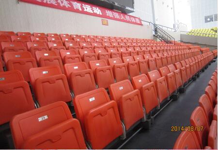 綠蛙看臺落戶雙峰體育中心