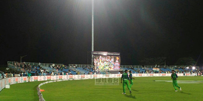 綠蛙看臺(tái)亮相國際賽場(chǎng)-印度板球超級(jí)聯(lián)賽
