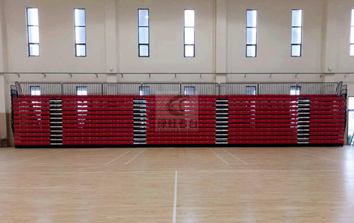 荊州中學(xué)新校區(qū)體育館伸縮看臺(tái)