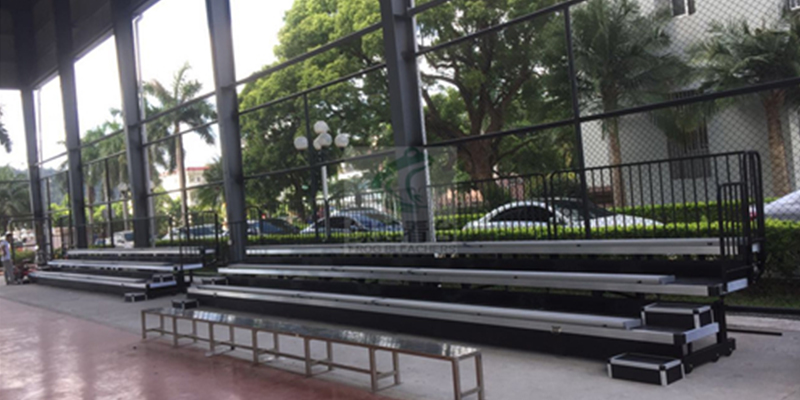 美延伸！綠蛙簡易活動看臺入駐深圳坪山新區(qū)社區(qū)