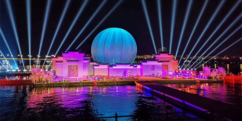 《遇見武寧》大型實景水秀正式全球首演更多可能性，綠蛙看臺邀您共賞