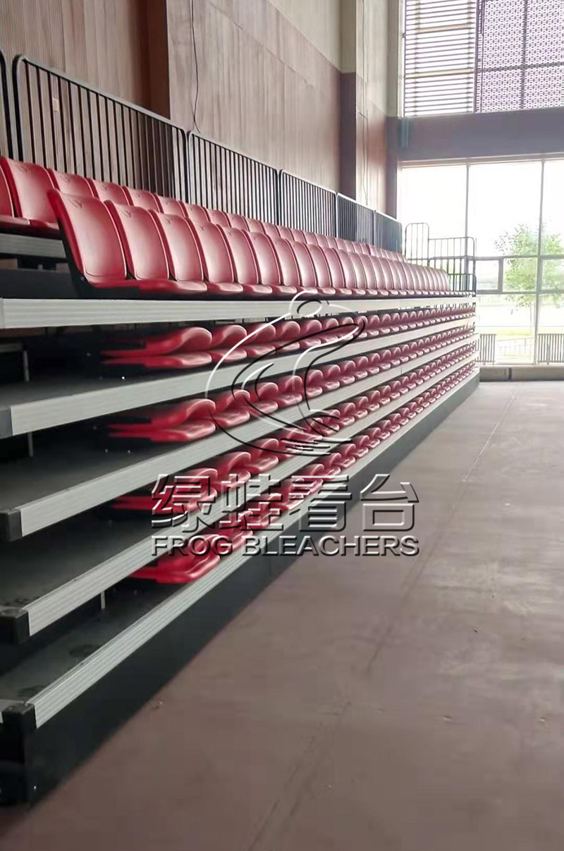 甘肅衛(wèi)生職業(yè)學院籃球館看臺座椅項目