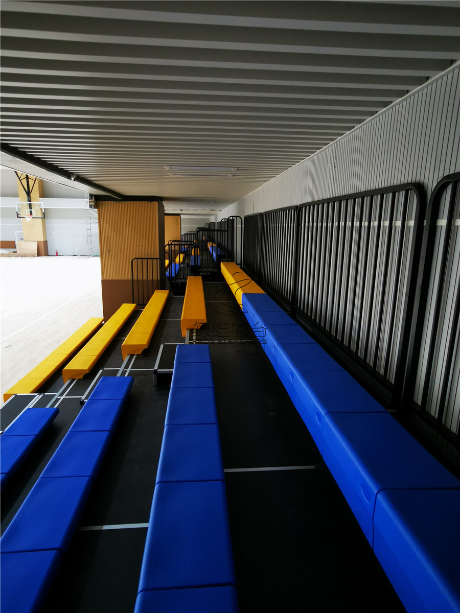 深圳沙壆學(xué)校體育館看臺(tái)座椅